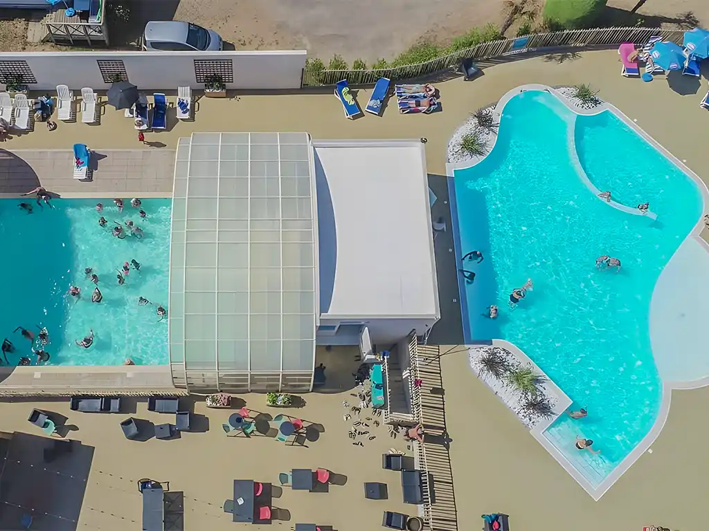 camping paradis bellevue avec espace aquatique en cotes d armor