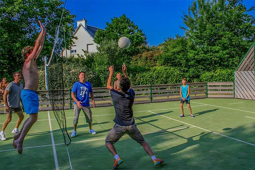 camping paradis bellevue terrain multisport erquy